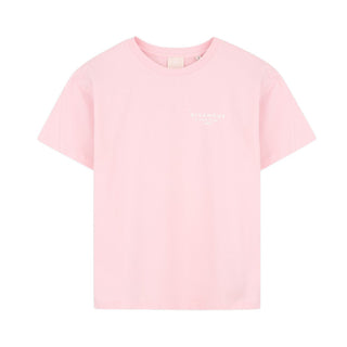 Givenchy T-shirt Rosa Con Logo Per Bambine H31075/44Z