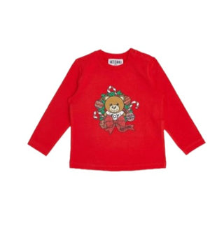 Moschino T-Shirt mit MSO00E-Aufdruck