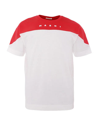 Marni T-shirt a maniche corte con logo M01225-M00L9