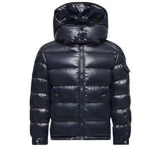 Moncler Piumino Maya Blu Navy L29541A12520-742 Per Bambino