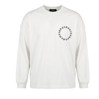 I'm Brian T-shirt Bianca A Maniche Lunghe TS3938/1 Per Uomo