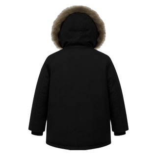 Jacke im kanadischen Parka-Stil mit Fellkapuze GCM01-NK
