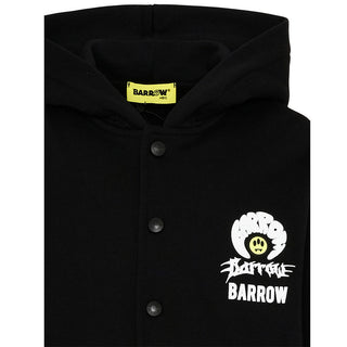 Barrow Bomber In Felpa Nero F6BKJBJK070-110 Per Bambino