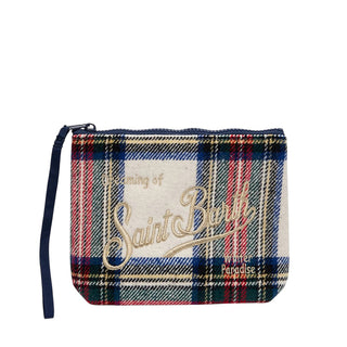 Mc2 Saint Barth Pochette Tartan all-over Ali0022 / 01816M