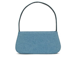 Diesel Borsa A Spalla WJULIE J02530-KXBRM In Denim Con Strass