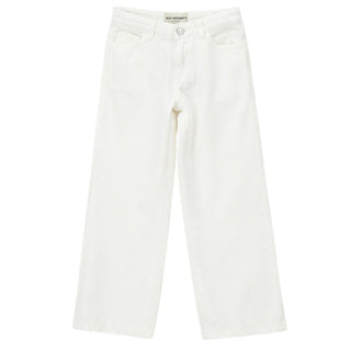 Roy Roger's Pantaloni Bianchi In Denim Per Bambina RG181/0113