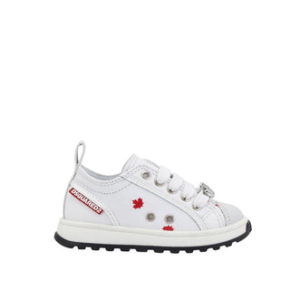 Dsquared2 Sneakers con foglie d'acero laterali 83638