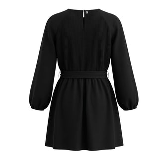 Kocca Abito Midi Nero Con Cintura A26JAB9514ABUN1414 Per Bambina