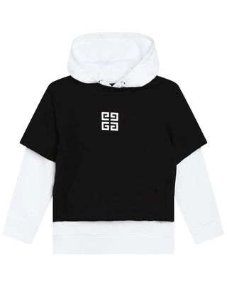 Givenchy Felpa con cappuccio e logo H25480