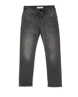 Paolo Pecora Jeans slim fit grigi da bambino PP3812