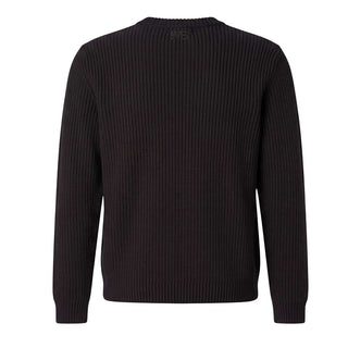 I'm Brian Maglia Girocollo Nera In Misto Lana MA3800 Per Uomo