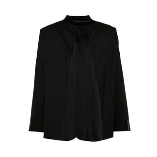 MM6 Maison Margiela Blazer Nero M61076-MM03D-M6900 Per Bambina