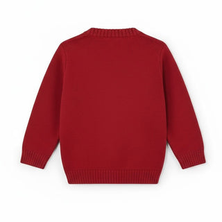 Dottor Kids Maglia Cardigan in misto lana da neonato DK14