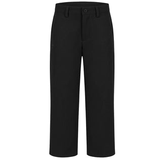 Daniele Alessandrini Pantaloni Eleganti Neri Gamba Dritta 1231P00337 Per Bambino