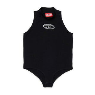Diesel Body nero con logo Oval D ricamato J02577-KYA0L-K900