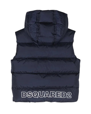 Dsquared2 Ärmellose Jacke mit Kapuze DQ1731-D00BN