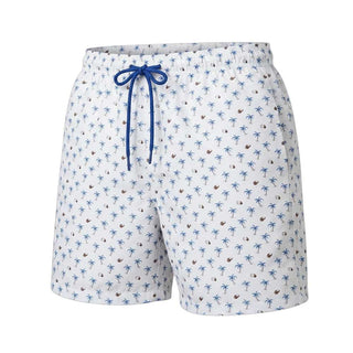 Malo Boxer Mare Bianco Con Stampa Cocco 69132021/002656 Per Uomo