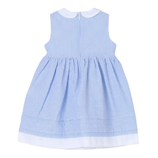 Il Gufo Abito a righe in cotone da bambina P24VA321C1080J
