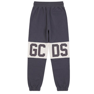 GCDS Pantaloni Joggers Grigi Con Logo Z0MLQI209F004/977A Unisex