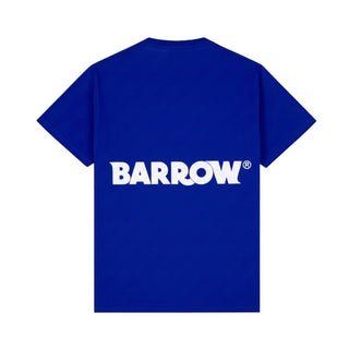 Barrow T-shirt Bluette A Maniche Corte Con Smile S6BKJUTH006-310