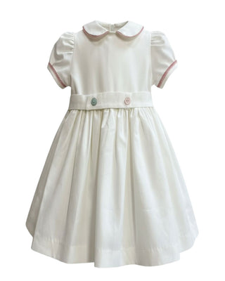 Tartaleta Vestina Cerimonia CON PUNTO A SMOCK B7011