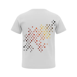 Blauer T-shirt Bianca Con Logo Per Bambino 26SBLKH02512-127