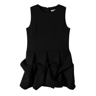 Patrizia Pepe Tuta Nera Con Drappeggio Per Bambina 7T0029/A741-K103