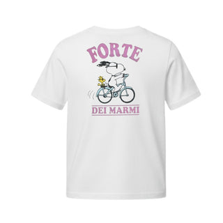 Mc2 Saint Barth T-shirt Bianca Elly Con Snoopy ELLY001/02122L Per Bambina
