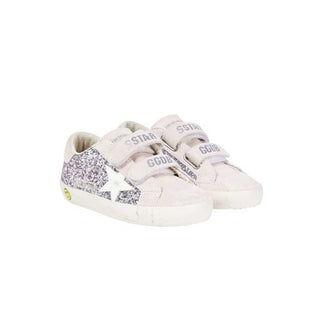 Golden Goose Sneakers Old School Teen GTF00111.F007426.70331 In Pelle Da Bambina