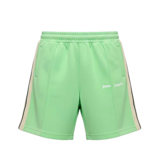 Palm Angels Bermuda Track Verde Per Bambino PBCL001S26FAB001/080