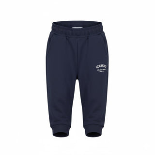 Iceberg Tuta Sportiva Blu Navy In Felpa Per Neonato CFICE6104B-V5