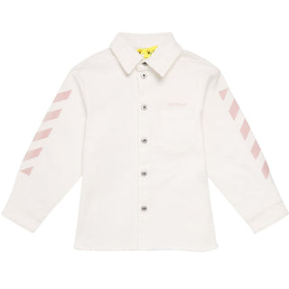 Off-White Giacca In Denim Per Bambina 44GYD002S26D001100