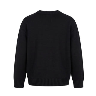 Givenchy Maglia Nera In Misto Cashmere H31441/09B Per Bambini