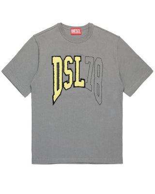 Diesel T-Shirt A Maniche Corte DSL78 J02228-KYAZL Con Grafica