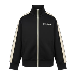 Palm Angels Felpa Track Nera Per Bambini PBBD002S26FAB001/110