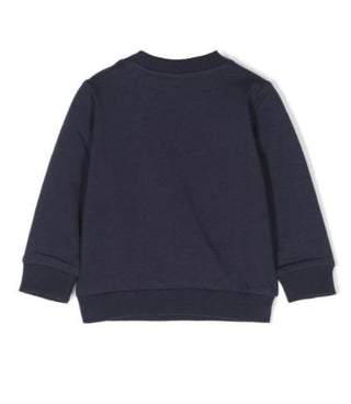 Moschino Felpa girocollo con logo e simbolo MOF04Q