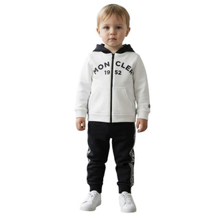 Moncler Trainingsanzug mit Reißverschluss und Kapuze F29518M73020 mit Reißverschluss