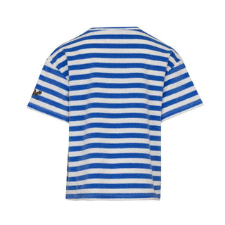 Doudou T-shirt a righe effetto punto spugna DU8P31-Z1938
