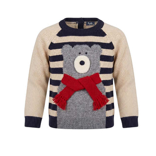 The Owl Sweater with applications A21MA365EM220