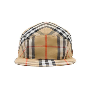Burberry Salopette In Cotone Check Con Body E Cappellino 8117965 Per Neonato