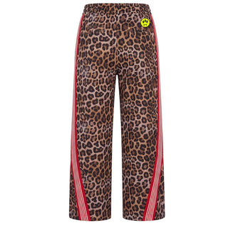 Barrow Pantaloni In Nylon Con Motivo Maculato F6BWUAPA089-220 Per Donna