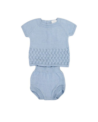 Baby Fashion Tutina Due Pezzi 621.7 Con Coulotte Neonati