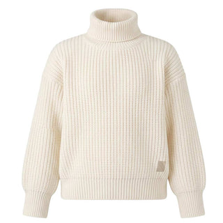 Eleventy Maglia Avorio A Collo Alto Per Bambina ET9A00-W0012