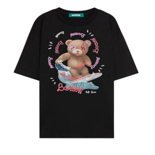 Barrow T-shirt A Maniche Corte Nera Da Donna S6BWUATH078-110