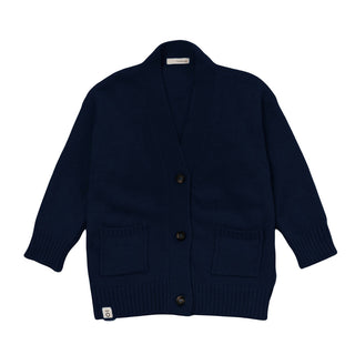 Maperò Cardigan in misto lana merino con scollo a V M32357J