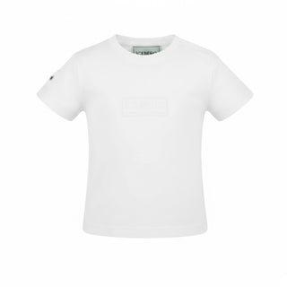 Iceberg T-shirt Bianca A Maniche Corte Per Neonato TSICE6106B-V2