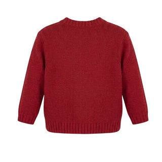Il Gufo Pullover mit Applikationen A21GF368EM220