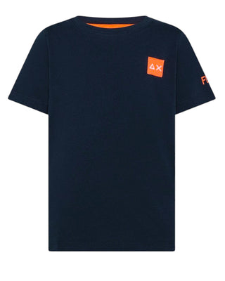 Sun68 T-Shirt Maniche Corte T35307 Con Logo