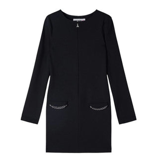 Patrizia Pepe Abito nero dritto da bambina 7A0566/A641