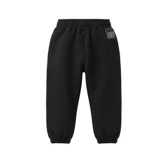 Iceberg Pantaloni Joggers Neri Con Logo PTICE7308B-V3 Per Neonato